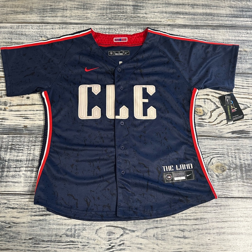 Cleveland Guardians Steven Kwan Jersey Youth XL Nike. New with tags. Navy